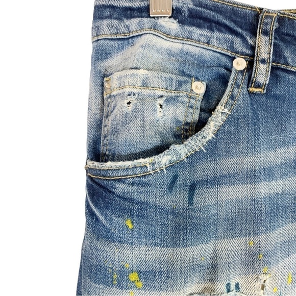 Vintage DSQUARED2 Distressed Jeans Size IT 44/US 8 - Picture 7 of 12